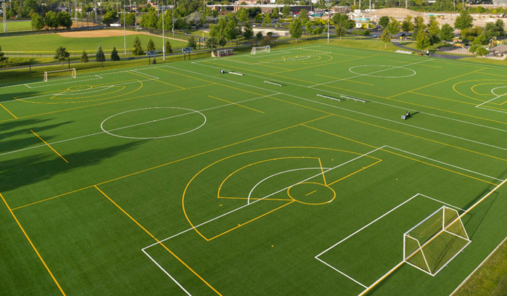 Dimensions of a Soccer Field